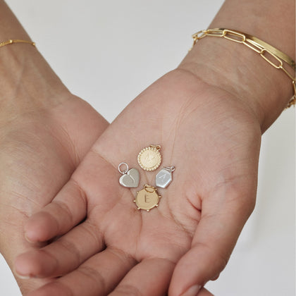 Heart Anklet Gold